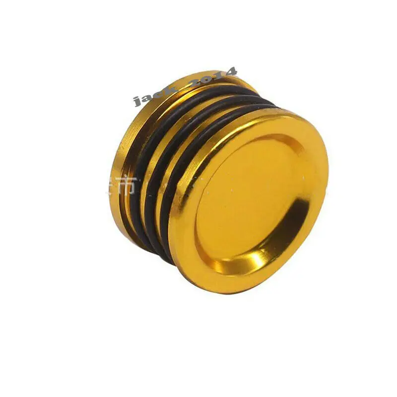 FOR B16 B18 B17 B20 GSR SI Gold ENGINE CAM SHAFT SEAL COVER CAP PLUG ALUMINUM BL ENGINE CAM SHAFT SEAL COVER CAP PLUG ALUMINUM