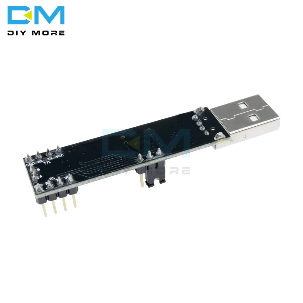 3 in 1 USB to RS232 RS485 TTL Converter Adapter Module 5V 500mA USB TLL Serial Port Module CP2102 2Mbps Chip Connector for Win7