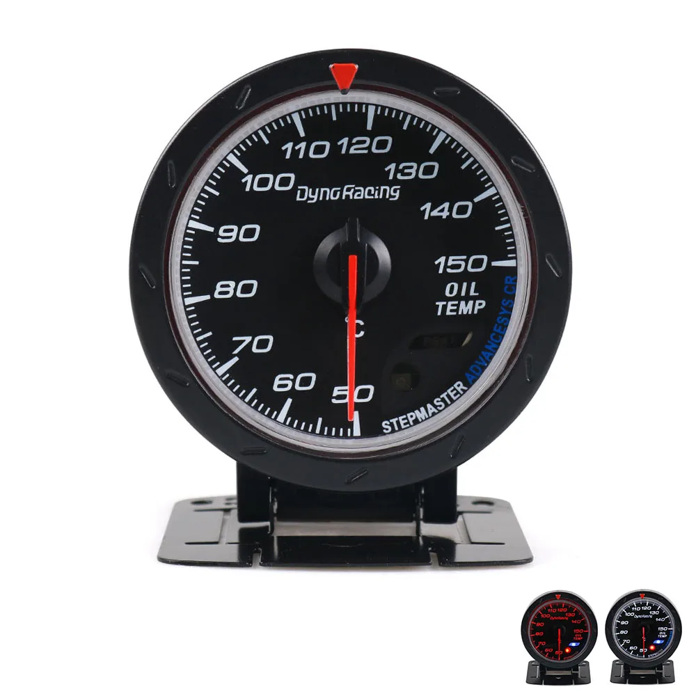 Dynoracing 60MM Racing Car Oil Temperature Gauge 50--150C Meter & Lighting Auto Oil Temperature Gauge TT101470