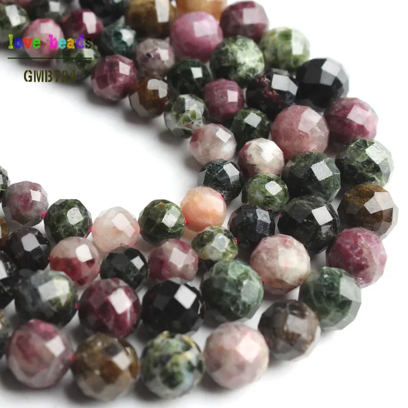 AA+ Natural Faceted Morganite Aquamarina Apatite Stone Round Beads for Jewelry Making Diy Bracelet 7.5\'\' strand 6mm 8mm