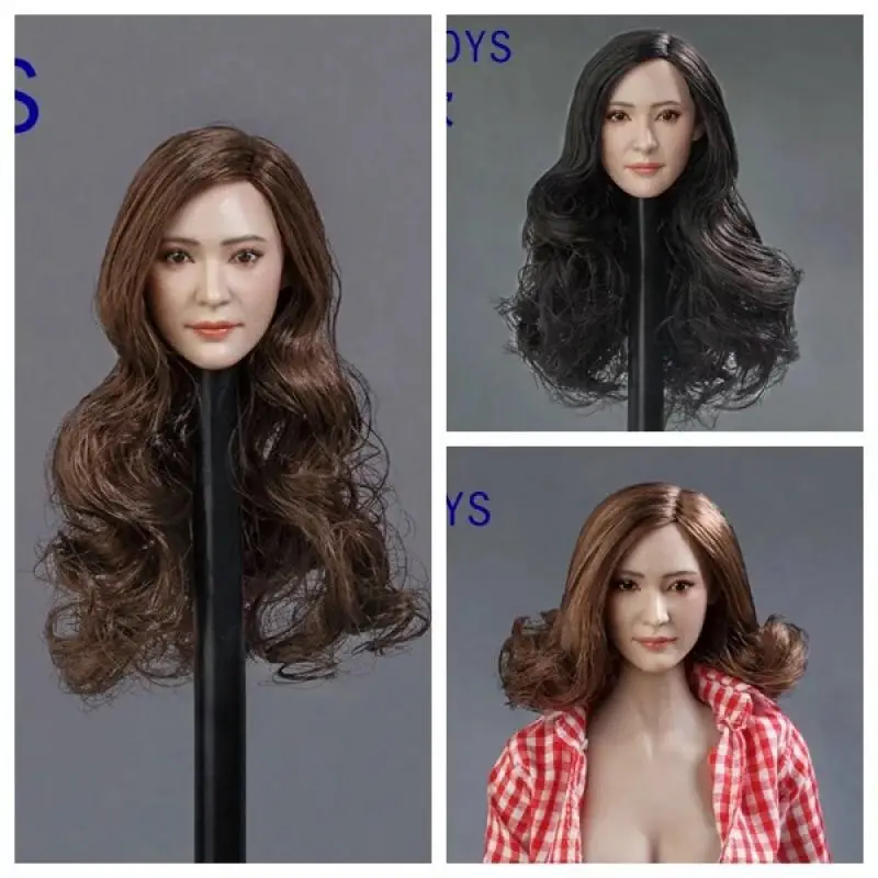 

1/6 scale female figure beauty woman head sculpt for 12" action figure doll accessories,not include body and other A0421