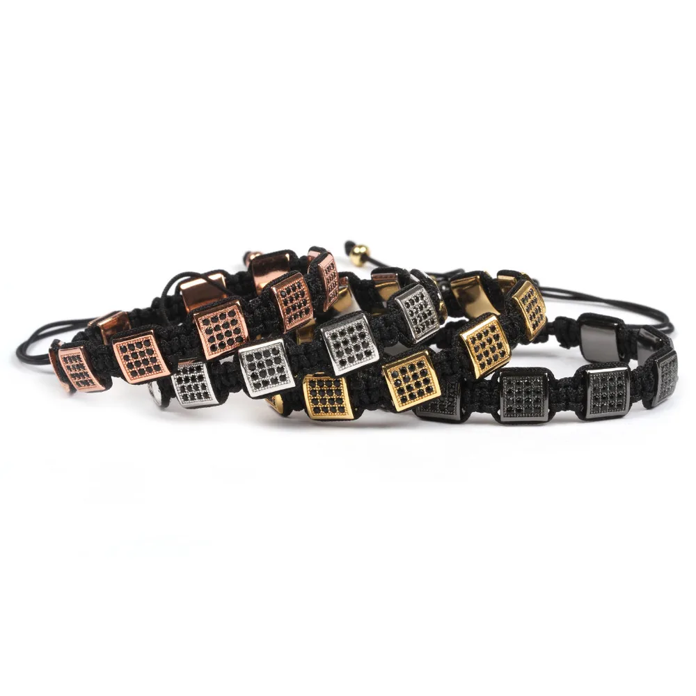 Charms Bracelet Men Jewelry Braiding Macrame Bracelets Pulseira Masculina Gift Erkek bileklik