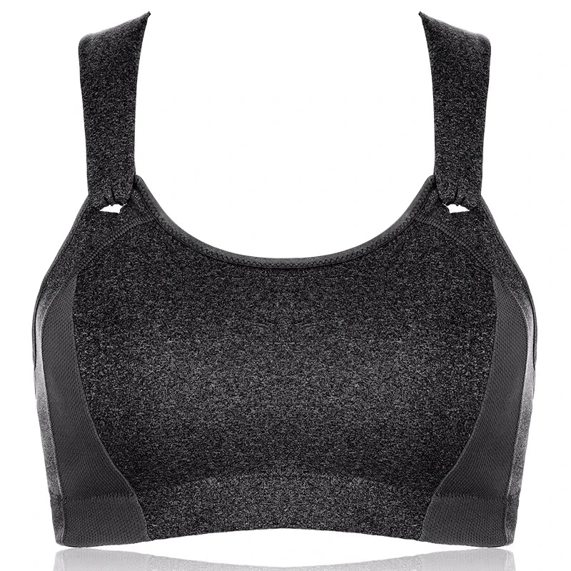 Women\'s High Impact Full Coverage Wire Free Lightly Padded Sports Bra 34 36 38 40 42 44 46 B C D E F G