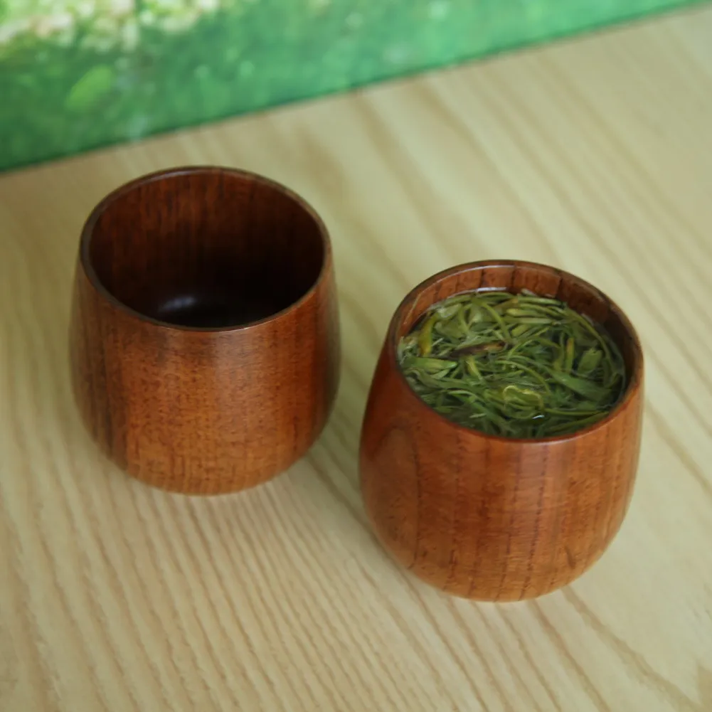 1-15 Pcs Houten Cup Primitieve Handgemaakte Natuurlijke Sparren Hoge Kwaliteit Houten Cup Mok Ontbijt Bier Melk Drinkware Product