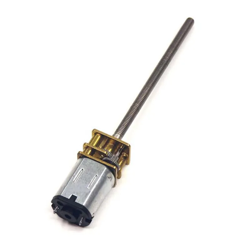 DC 3/6/12V Metal Gear Motor 15-600RPM N20 Electric Micro Speed Reduction Gear Motor for Car Robot Model Mini Metal Gear Motor M3