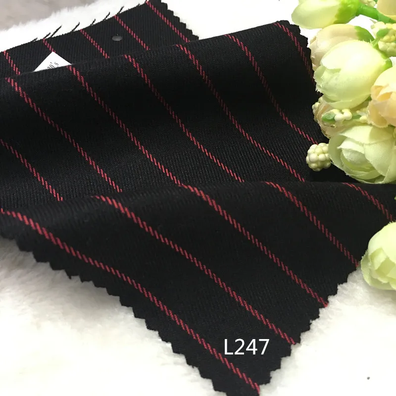 High-grade suiting worsted wool wool Japan color suit fabric clothing fabric suit trousers and thick