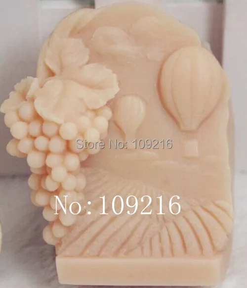 wholesale!!!1pcs The Grape Farm(x019) Silicone Handmade Soap Mold Crafts DIY Mold