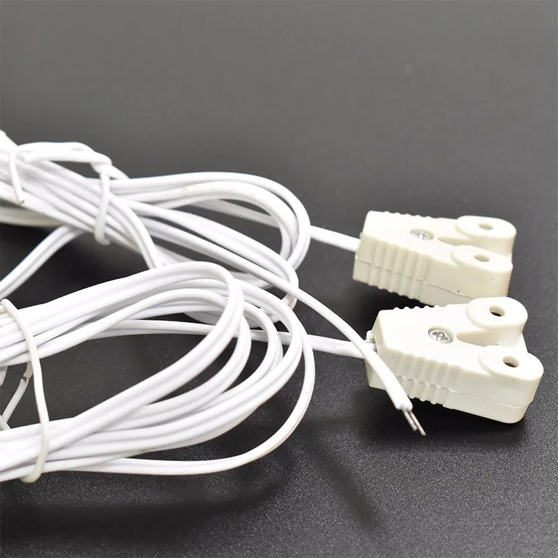 Toika 100pcs/Lot 300mm T8 cables light box wire fluorescent lamp line  tube kit lamp base cable fitting accessories connector