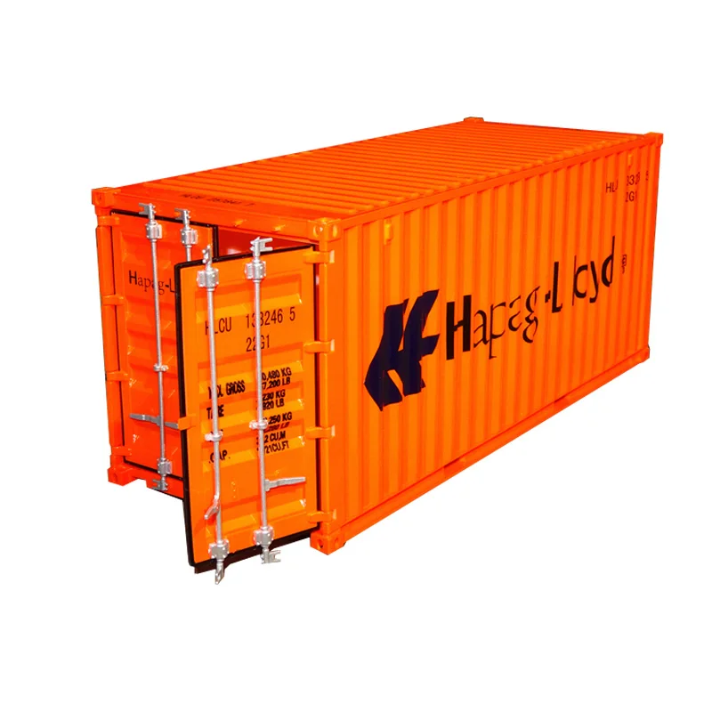 Collectible Diecast Toy Model Gift 1:20 Scale Hapag-Lloyd 20 GP Truck,Shipping Container Model For Business Gift, Decoration