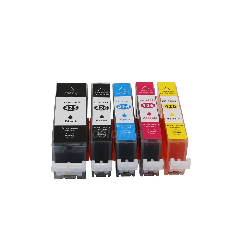 INK WAY5 PCS 1 SET of ink cartridge for PGI-425 CLI-426 for Canon PIXMA4840 5240 MX894