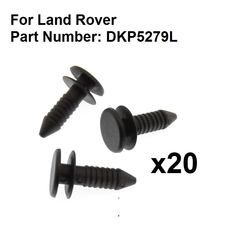 20x For Land Rover Plastic Clips for Rear Door Trim Panel- Door Card Stud DKP5279L