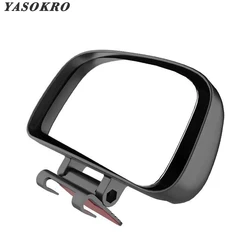 YASOKRO – rétroviseur rotatif réglable avec lentille grand Angle, pour aide au stationnement, pour voiture, livraison gratuite