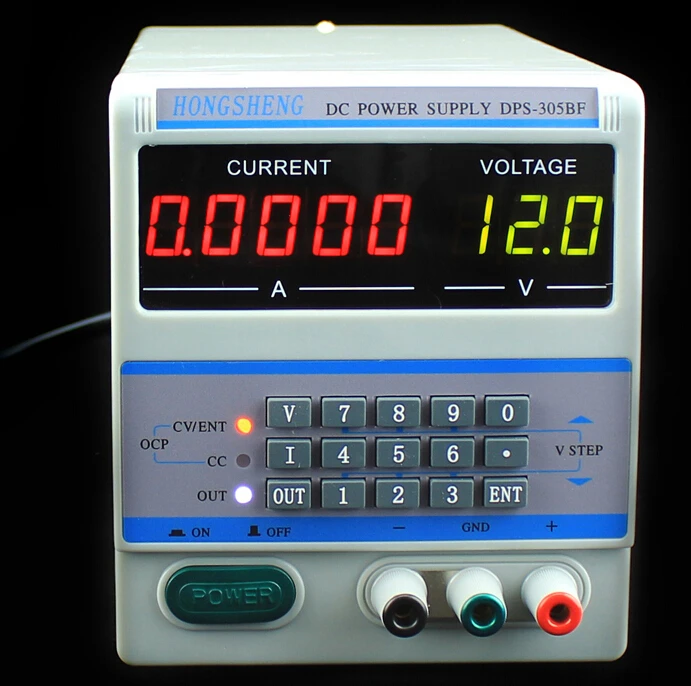 220V/110V input DPS305BF Digital Control 30V 5A DC power supply DPS305-BF 5-digit current display  button version