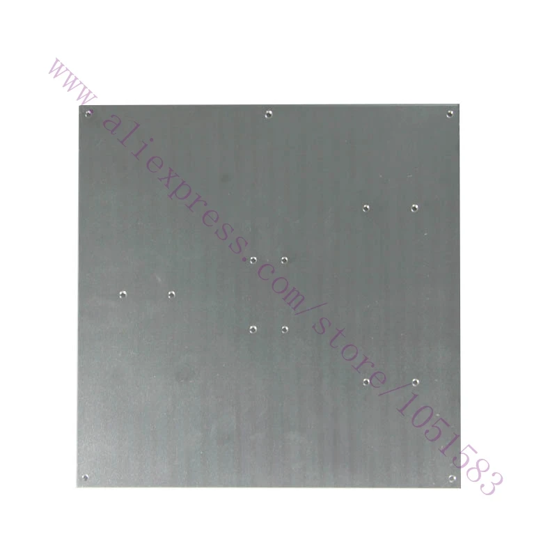 Алюминиевая пластина для нагрева горячей кровати 220x220x2 мм для 3D-принтера MK2B/MK2A, Reprap, Mendel