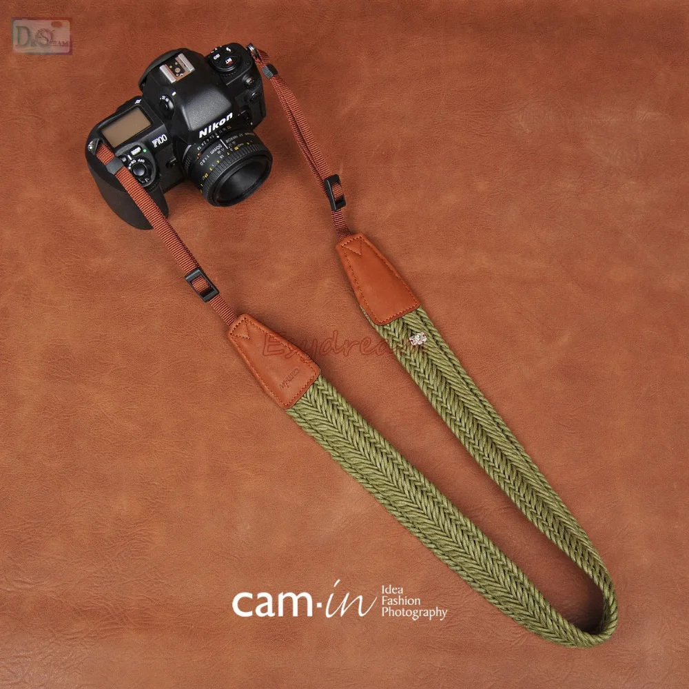 

Green CAM-in Universal Cotton Camera Neck Carrying Shoulder Strap for Sony Sigma Kodak Panasonic Fujifilm