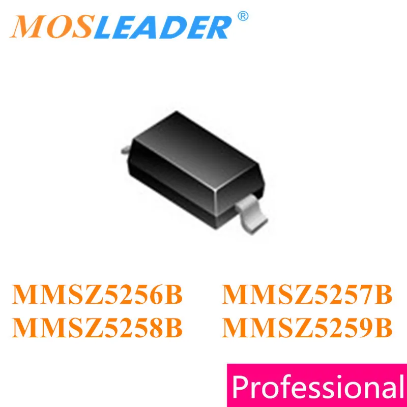 

Mosleader 3000 шт. SOD123 MMSZ5256B MMSZ5257B MMSZ5258B MMSZ5259B 1206 MMSZ5256 MMSZ5257 MMSZ5258 MMSZ5259 Zener