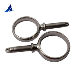 Boat Parts Accessories 2PCS Boat 316 Stainless Steel Oarlock Socket Side Mount Line Brass For Marine Yacht