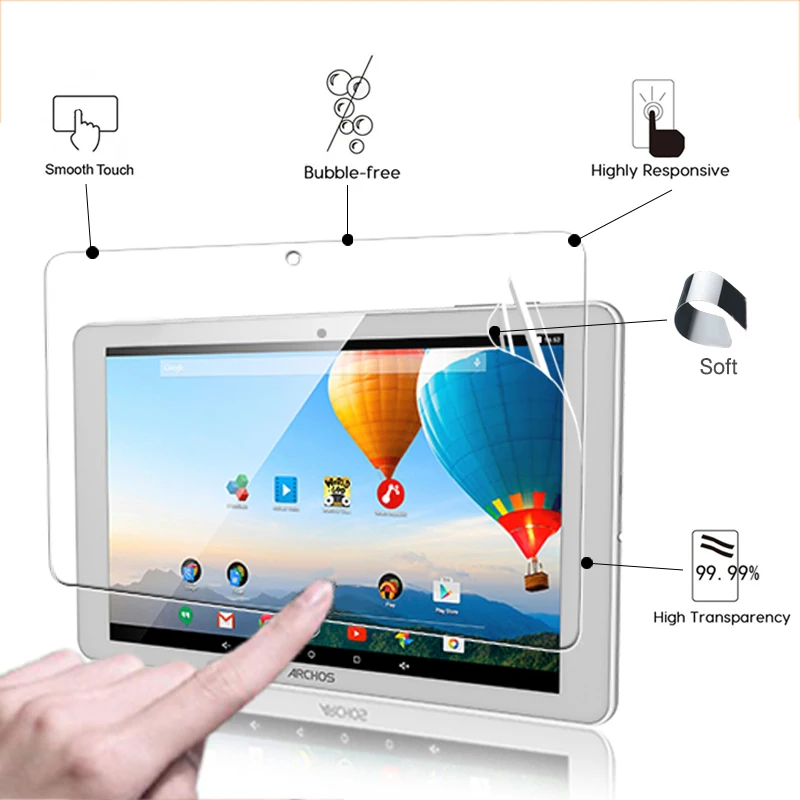 High Clear Glossy screen protector film For Archos 121 Neon 12.1