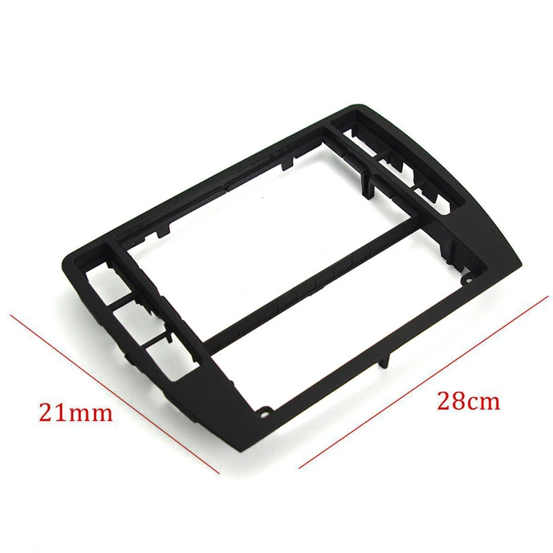 JX-LCLYL Black Car Center Console Stereo Radio Panel Face Trim For 2001-2005 VW Passat B5