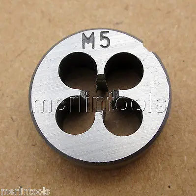 5mm x. 8 Metric mão Direita Die M5 x 0.8mm Pitch