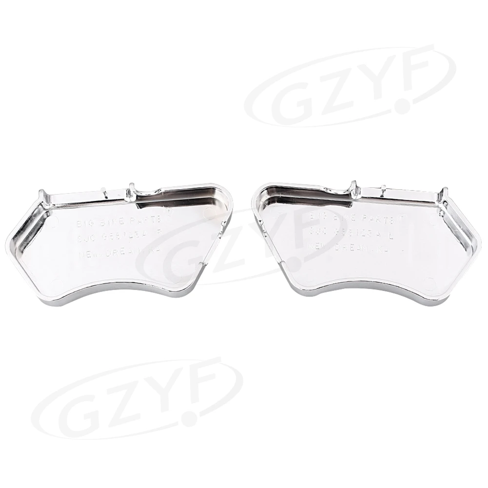Motorbike Front Brake Caliper Cover Guard for Honda VTX1800 VTX 1800 2002 2003 2004 2005 2006 2007 2008 ABS Plastic Chrome