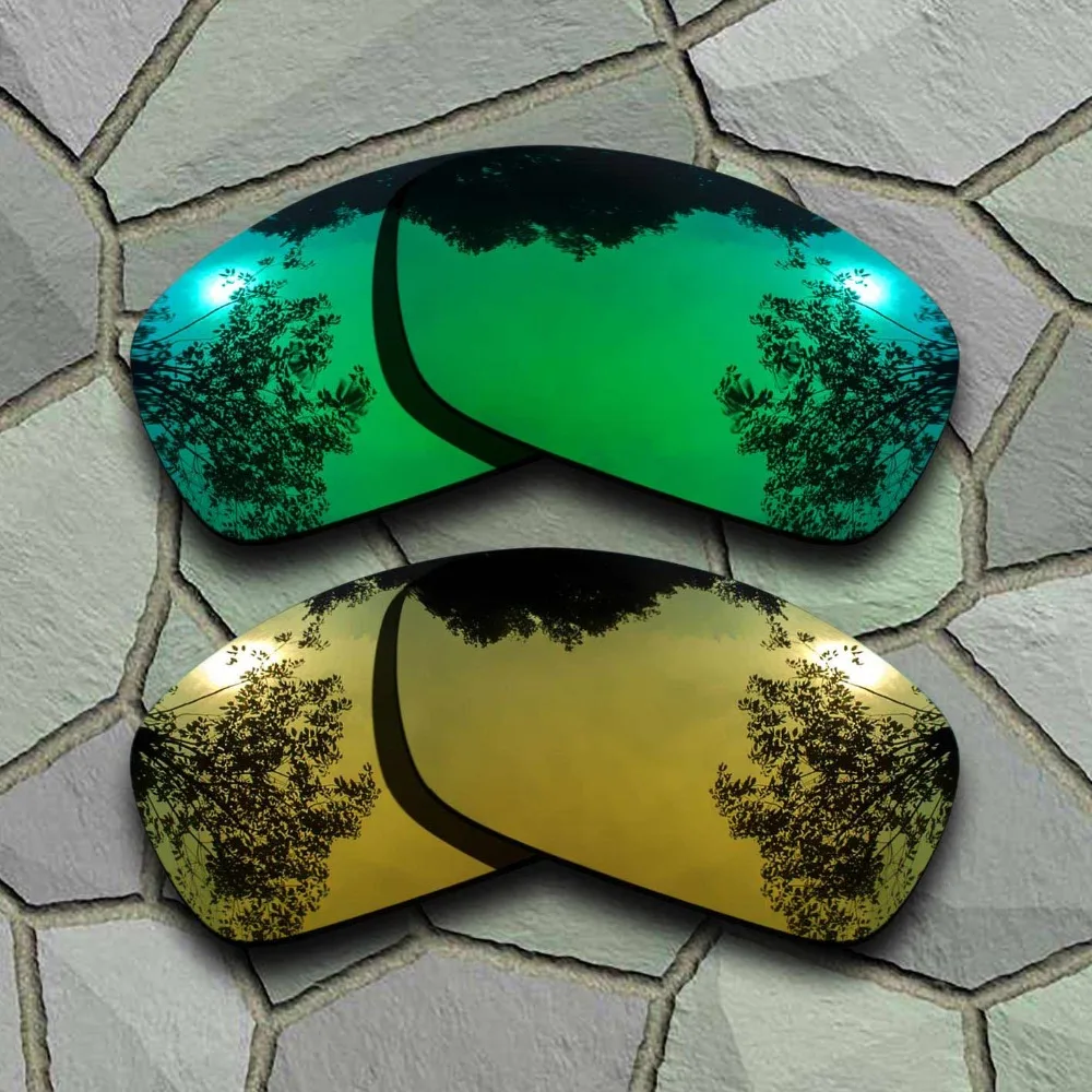 

Jade Green&Yellow Golden Sunglasses Polarized Replacement Lenses for Hijinx