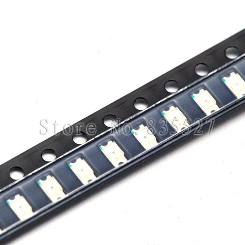 50PCS/LOT ( Make  EVER LIGHT )  3216 1206 green SMD LED lamp beads bright LED light emitting diode