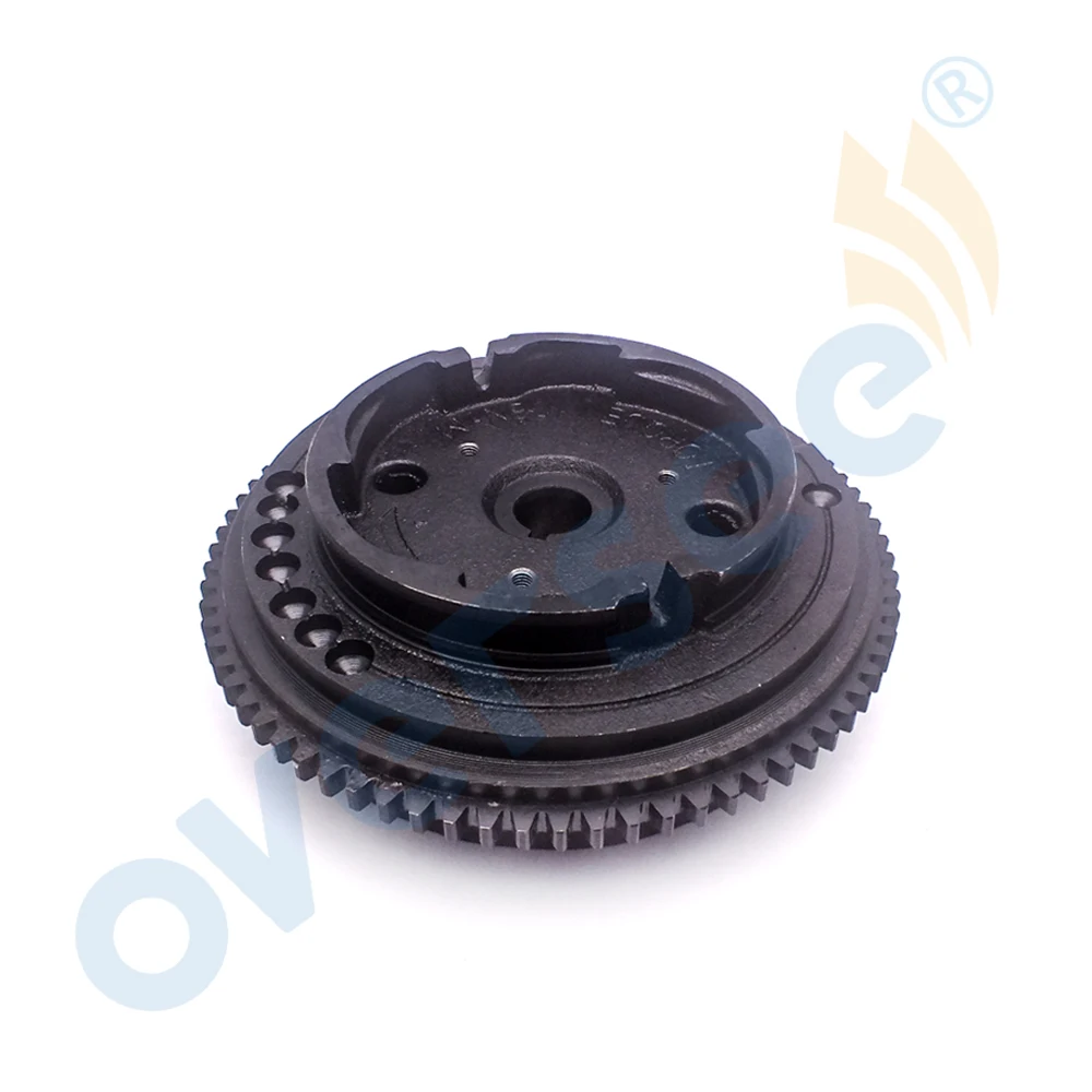 6AH-85550-10 Outboard Rotor Assy Electrical Fly Wheel For YAMAHA Outboard Motor F15A 15HP 6AH-85550 6AH Seapro F20