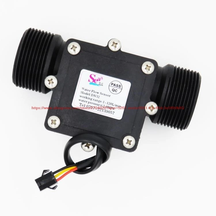 

DN32 water flow sensor, large flowmeter, swimming pool flowmeter, industrial water flow sensor