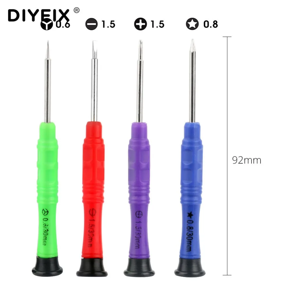 DIYFIX 휴대폰 수리 도구 키트, 스퍼드 프라이 스크루드라이버 세트, 아이폰, 아이패드, 삼성 휴대폰 수공구 세트