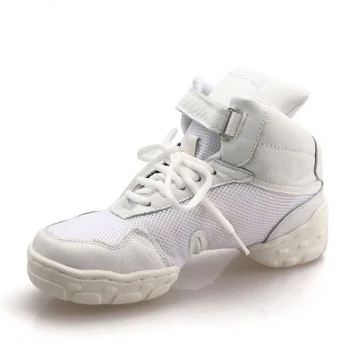 Zapatos de Jazz para mujer, zapatillas deportivas, zapatos de baile para niños, zapatos de cuero para mujer, zapatos blancos de baile para Fitness