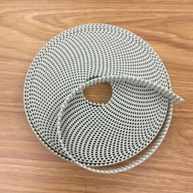 High Quality 50meters T5 PU open belt T5 timing belt T5 16MM white Polyurethane with steel core belt width 16mm