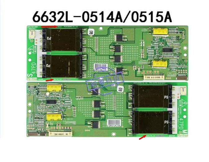 T-يخدع PPW-CC47PD-S-M 6632L-0515A 6632L-0514A ربط مع عالية الجهد مجلس ل/T-CON ربط المجلس