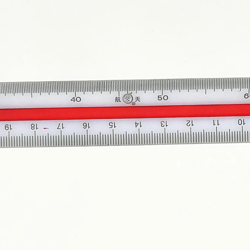 30cm Triangular Scale Ruler Students Study Measuring Gadgets Engineer Designer Drafting Mapping Ruler Multi-function Ratio Ruler