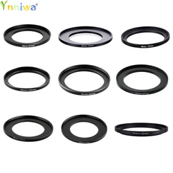 37-43 49-67 49-72 49-77 52-58 52-62 52-67 52-72 52-77 55-62mm Metal Step Up Rings Lens Adapter Filter Set