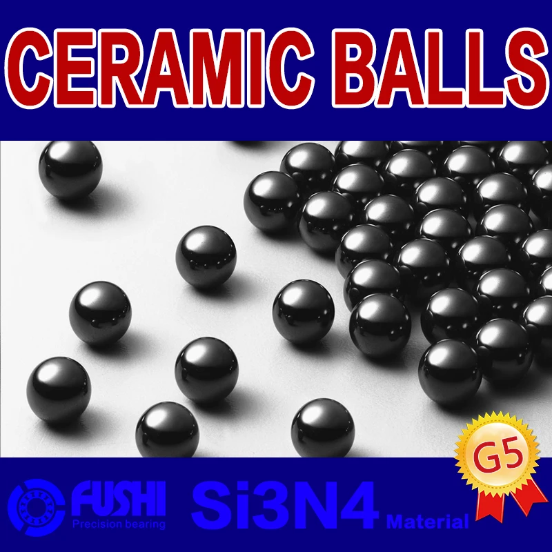 Si3N4 Ceramic balls 2.778 3 3.175 3.5 3.969 4 4.5 4.763 5 5.556 5.953mm ( 10 PC) Silicon Nitride G5 Precision Ball