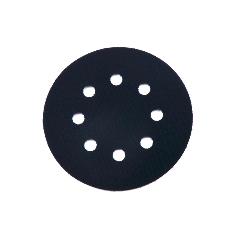 POLIWELL 2 CÁI 125 mm 8 Lỗ Siêu mỏng Bảo Vệ Bề Mặt Giao Diện Miếng Lót cho Móc và Vòng Chà Nhám Đĩa bột thông tắc đường Nhám Miếng Lót