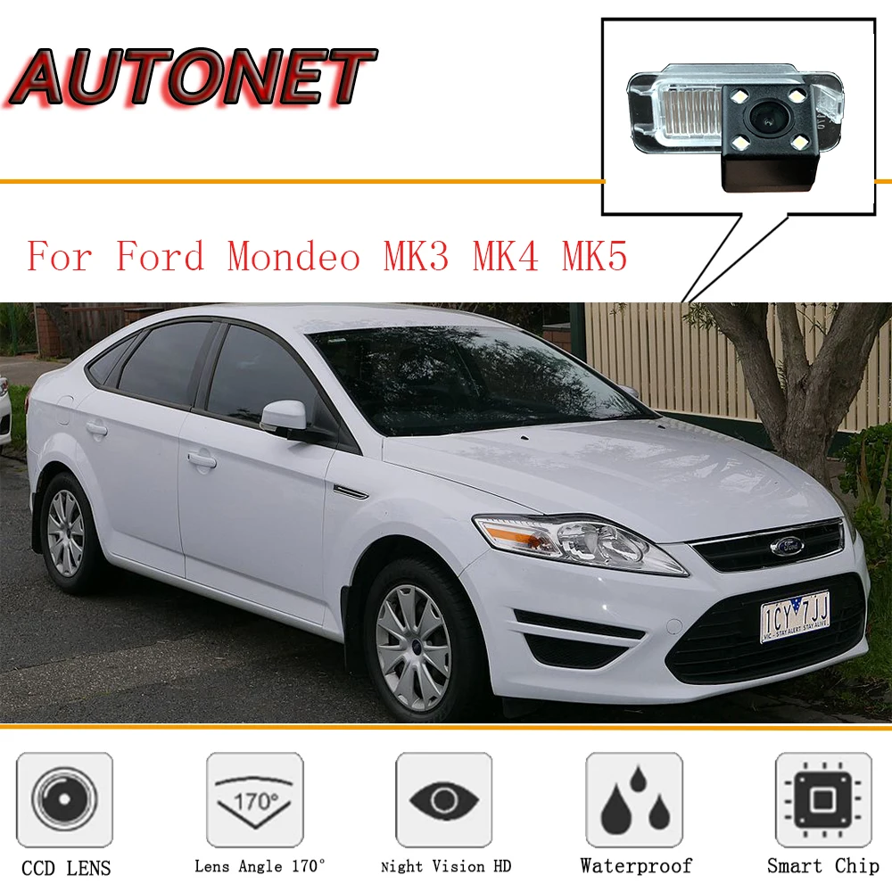 

AUTONET rear view camera For Ford Mondeo MK4 MK3 2007~2013/CCD/Night Vision/Reverse Camera/Backup Camera License Plate camera