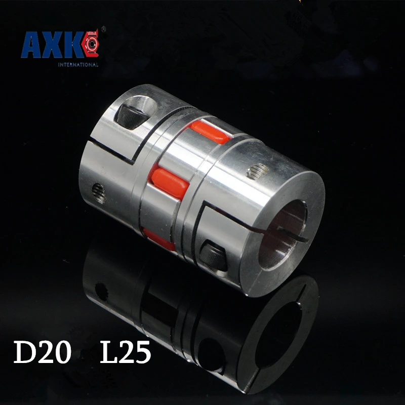 2023 3pcs 8x10mm Cnc Motor Bf Jaw Spider Plum Shaft Coupler Flexible Coupling D20 L25 4mm 5mm 6mm 6.35mm 7mm 8mm 10mm .25 1/4