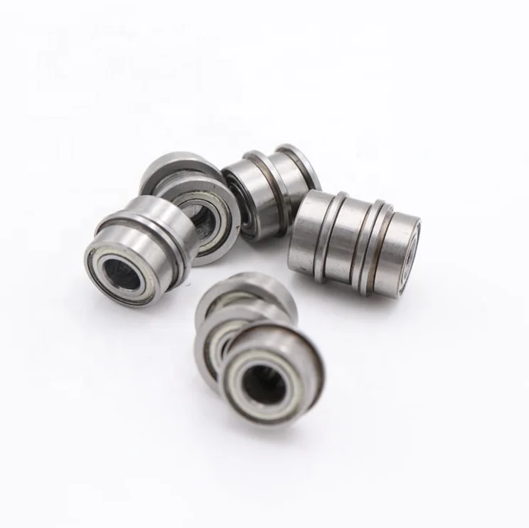 100 Stück MF83ZZ Flanschlager 3x8x2,5 3x8x3 mm MF83 MF83Z Miniatur-Flansch-Rillenkugellager – Detail 3