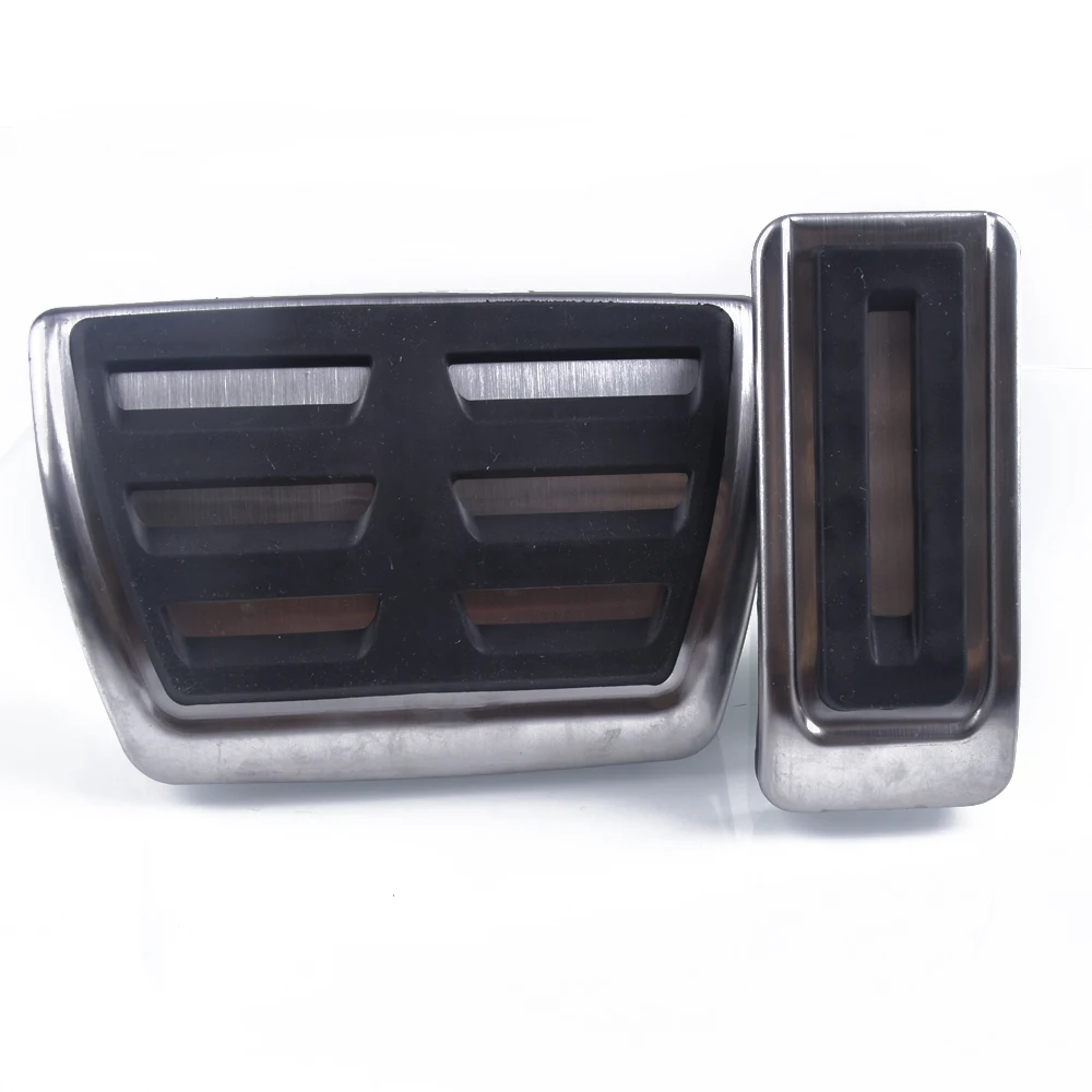 stainless steel Fuel Brake Footrest Pedal AT/MT for vw Transporter Multivan T5 T6 Caravelle T6