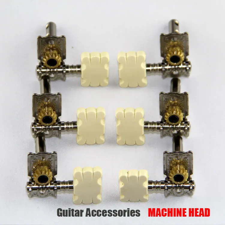 Classic Guitar Tuners Guitar Machine Heads  6 pieces/ Set Tuning Keys Tuning Pegs AFD-014A