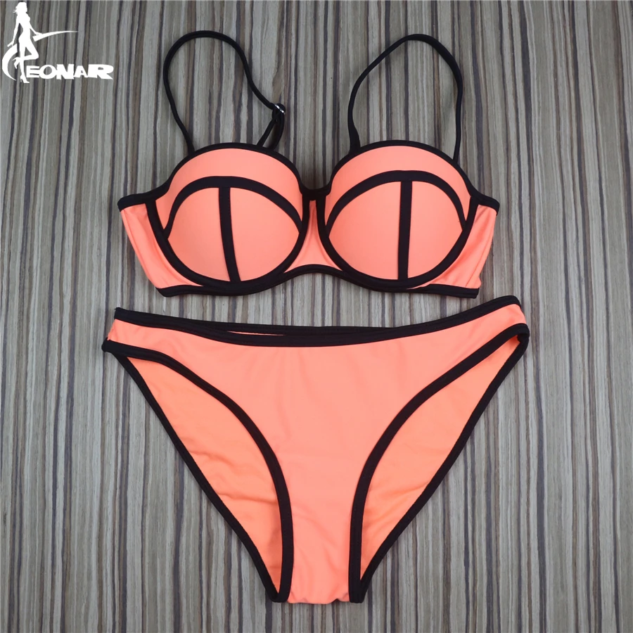 High Grade Nylon Bikinis 2022 Bademode Frauen Bandage Badeanzüge Brazilian Push Up Bikini Set Badeanzüge Biquini Strand Tragen