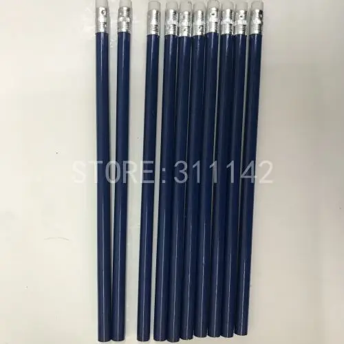 fashion customize color wooden pencil promotion gift wood pencil used for office school imprint cusotm logo brand company logo