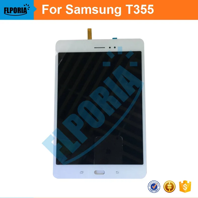 Imagem -03 - para Sumsung Galaxy Tab um 8.0 T355 Lcd Painel de Exibição com Tela Toque Digitador Assembléia Peças Substituição Originais Tablet Lcd