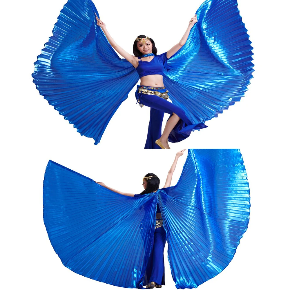 professional Oriental bellydance Opening Isis Wings adult size dancing Accessory Wings for Women/Girls (no Sticks) Hot-Selling