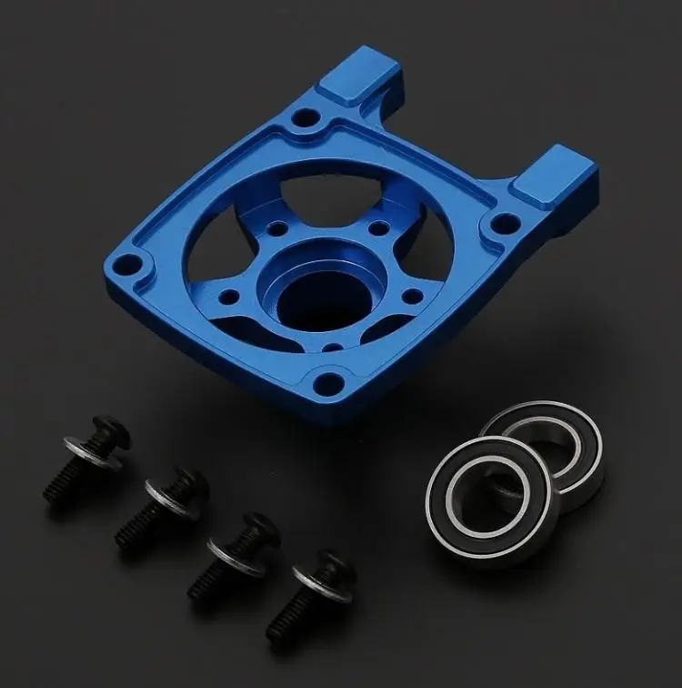 CNC Aluminum High Flow Clutch Bell Brace for Rovan SLT Buggy LT 4WD Trucks LOSI 5IVE-T