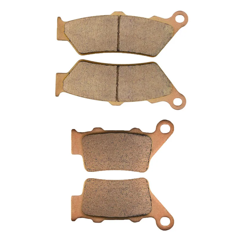 Motorcycle Parts Front & Rear Brake Pads Kit For YAMAHA XT660R 2004-2010 APRILIA Pegaso 650 Trial  2006-08 Copper Based Sintered