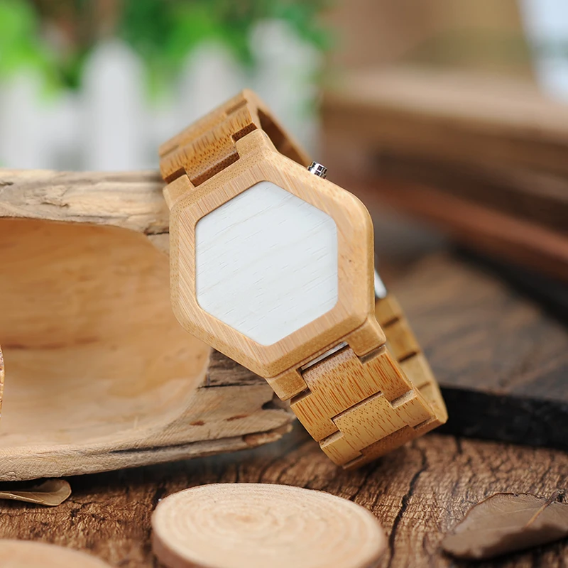 BOBO BIRD WE03 Brand Designer Digital Watch Night Vision Bamboo Watch Mini LED Watch Design With Unique Time Display Tokyoflash