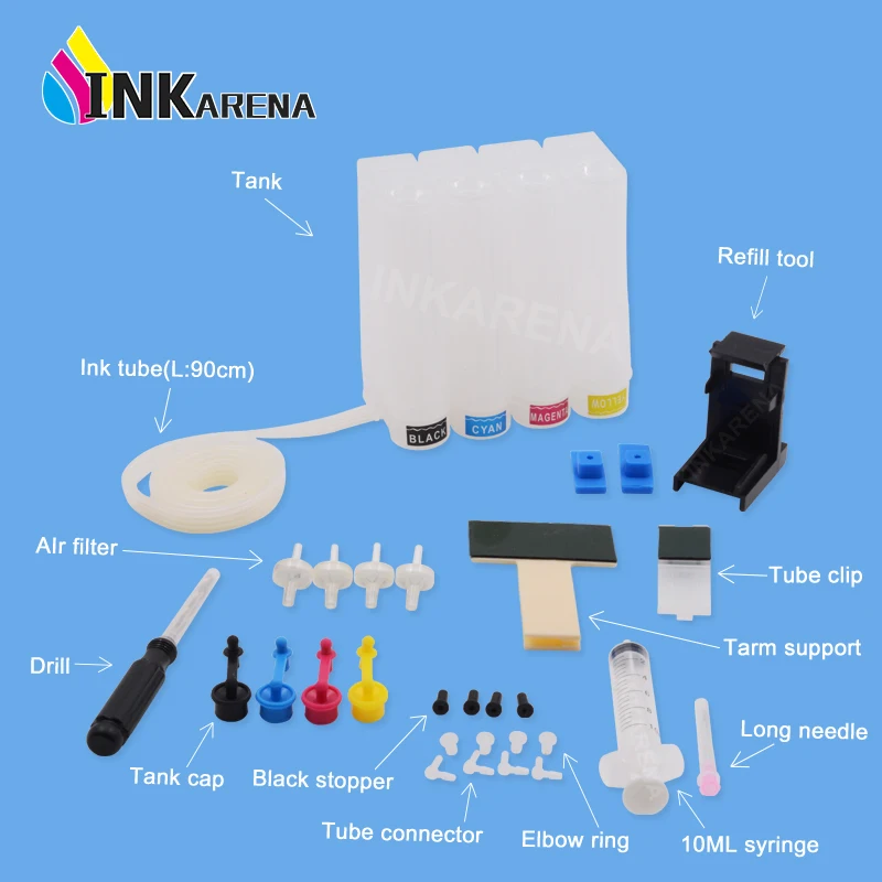 

Ciss Ink Tank For HP 304 XL For HP304 Ink Cartridge DESKJET 2620 2630 3720 3730 ENVY 5020 5030 5032 5055 Printer Ciss Ink System